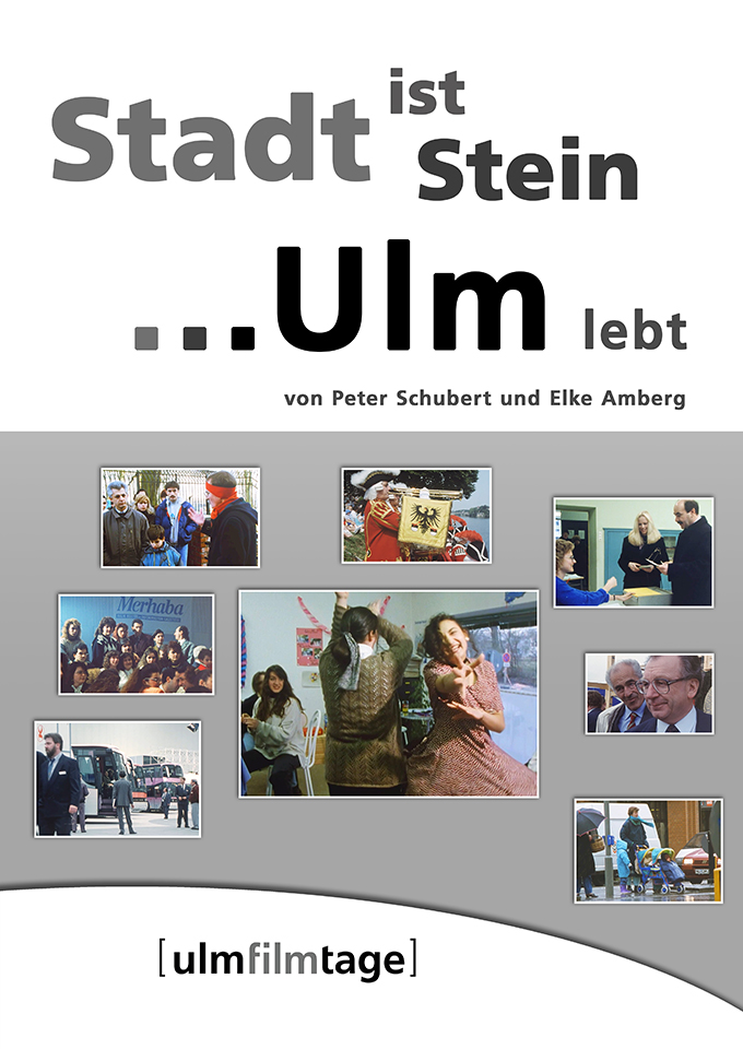 Plakat "Stadt ist Stein Ulm - Ulm lebt"